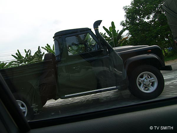 Land Rover Defender Side View