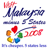 Visit Malaysia Minus 5 States Year 2008
